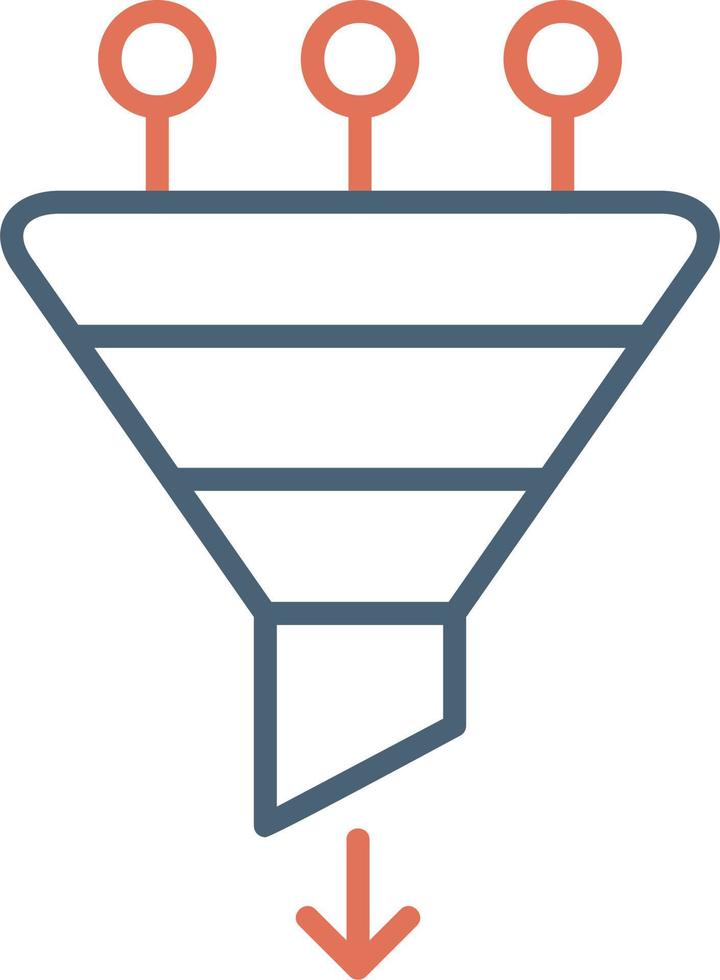 Funnel vector icon