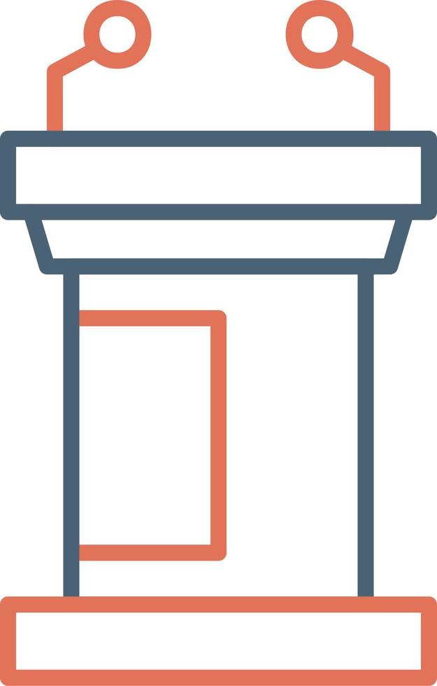 Podium vector icon
