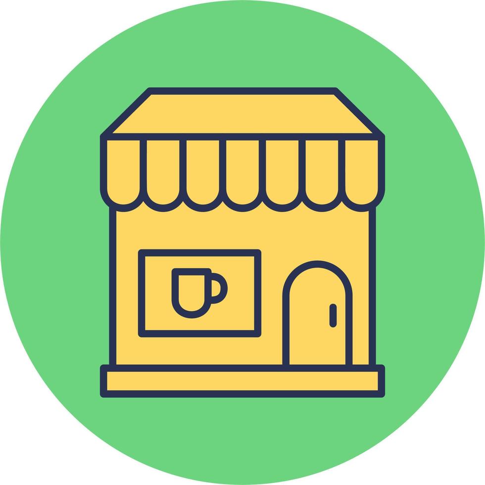 Coffee Shop Vector Icon