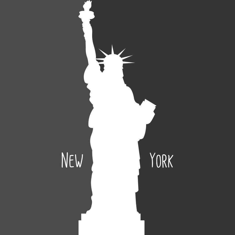new york city travel sticker vector illustration