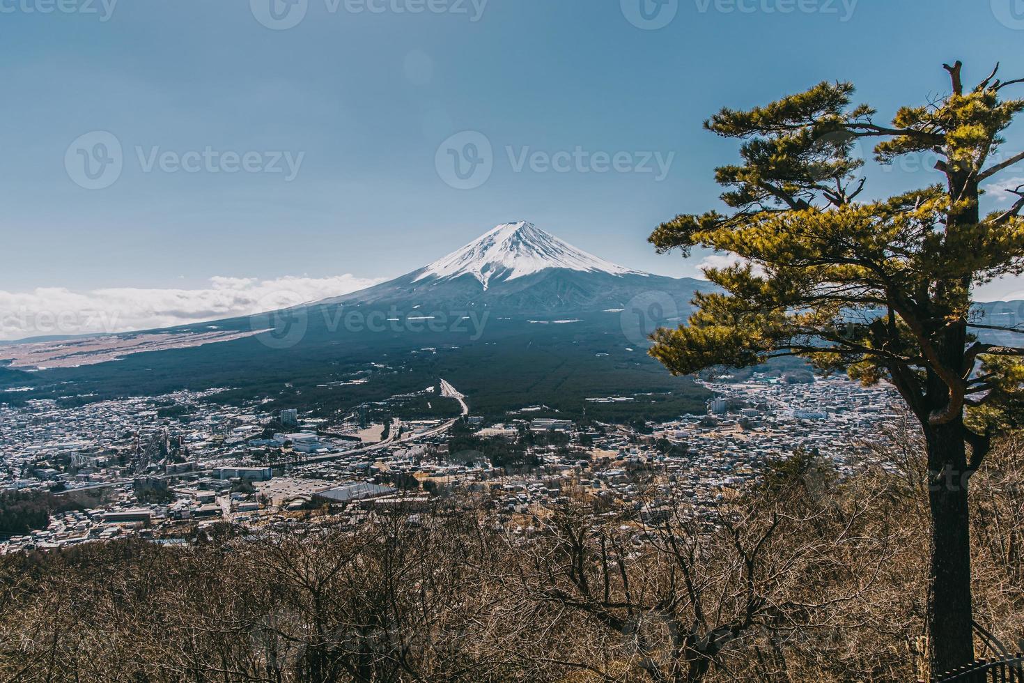 monte fuji japón foto