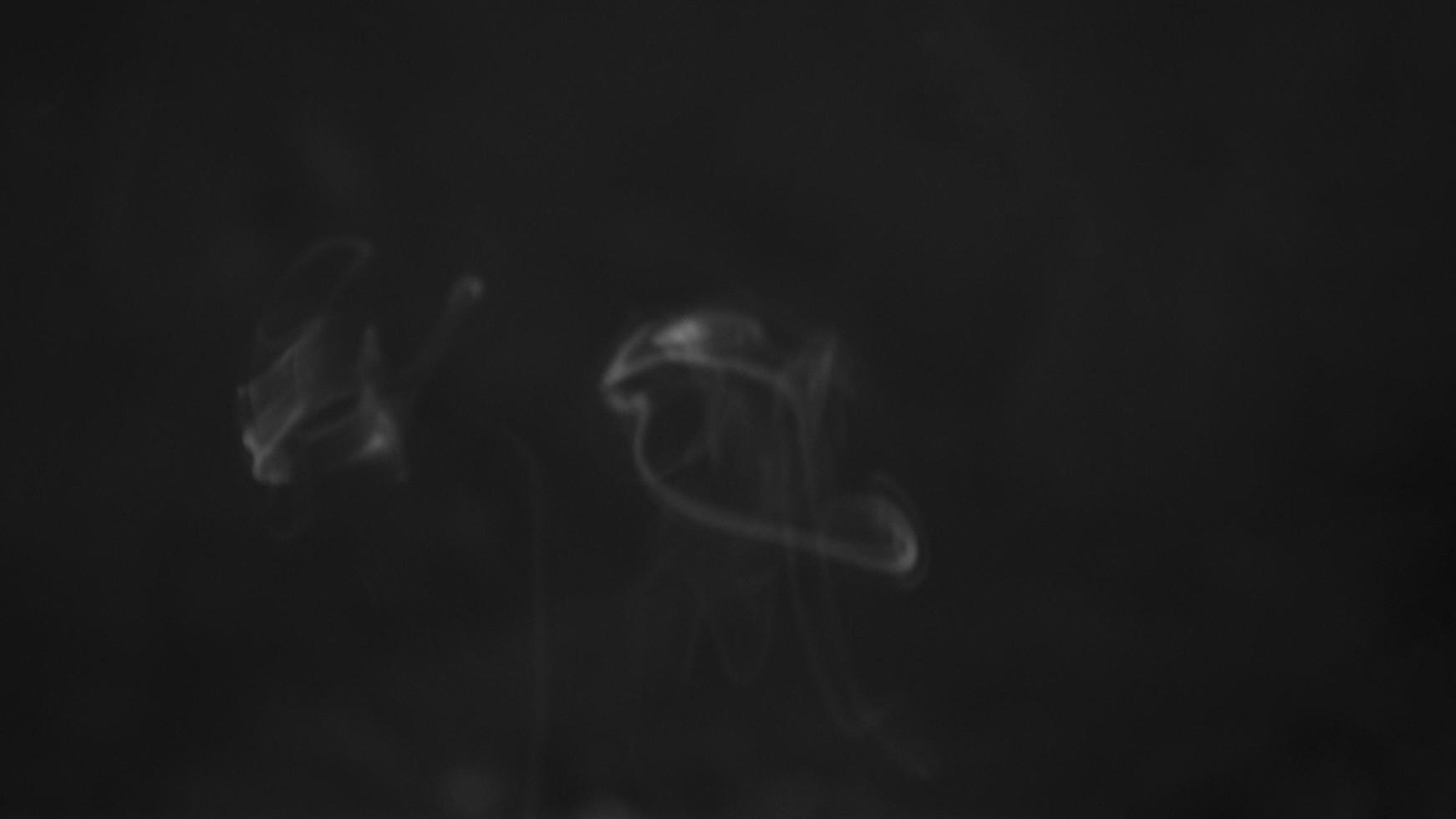 Blurred background for text or design. Blurred abstract smoke pattern. Monochrome picture. Black and white abstract design. photo