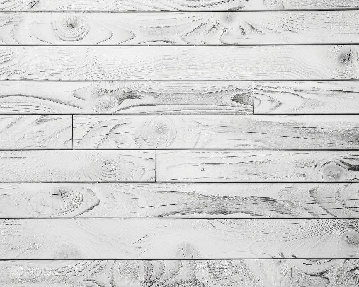 White wood planks, created with photo