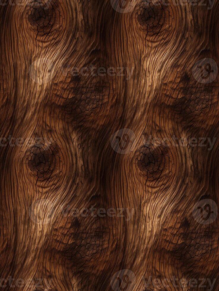 madera textura sin costura patrón, creado con generativo ai foto