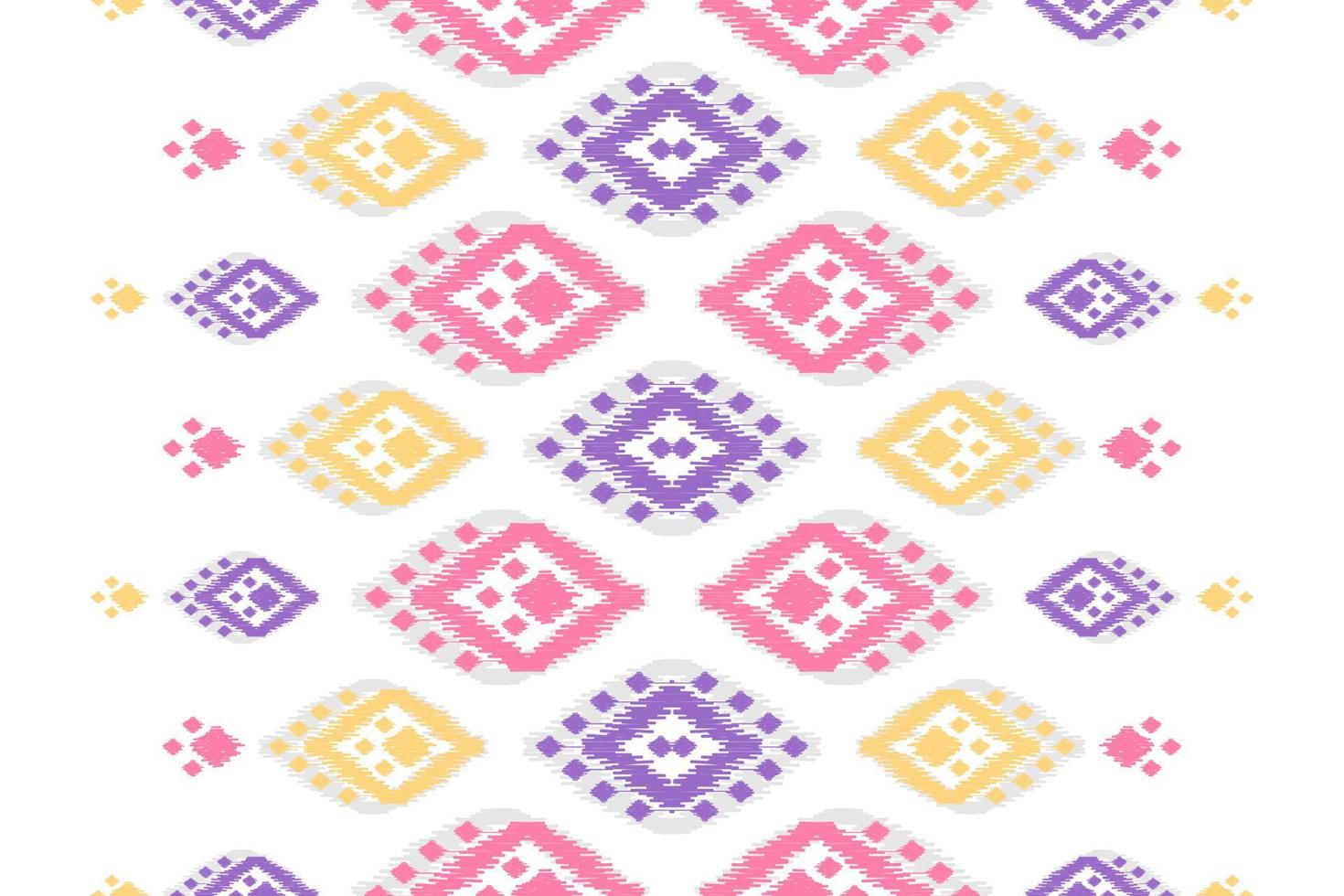 Carpet ethnic tribal pattern art. Ethnic ikat seamless pattern. American, Mexican style. vector