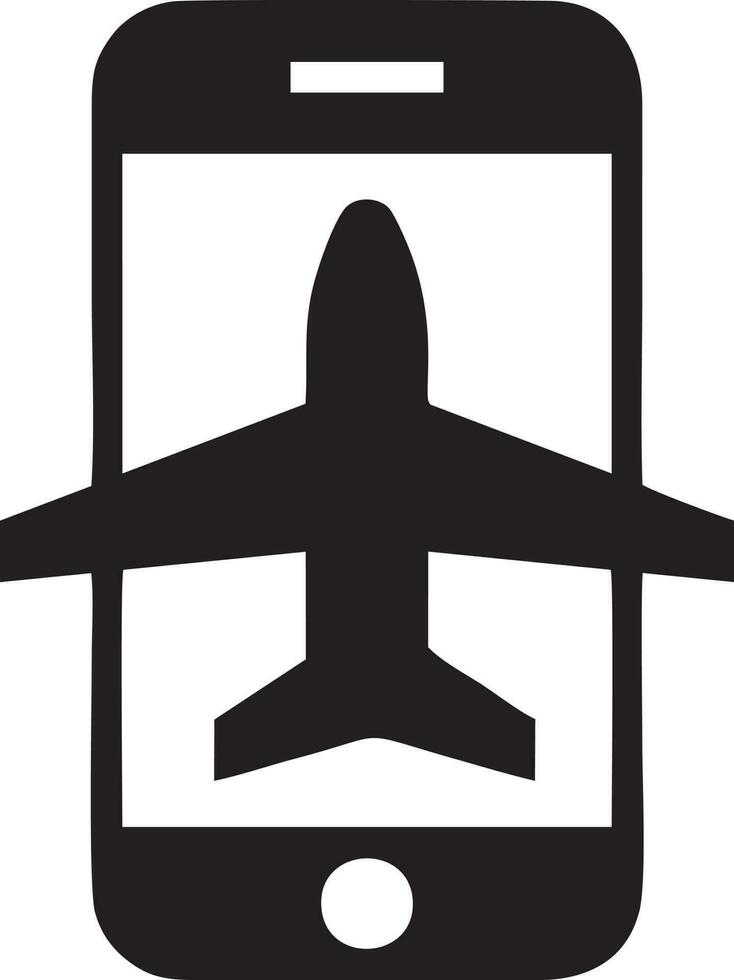 Plane icon symbol image vector, illustration of the flight aviation in black image. EPS 10 vector