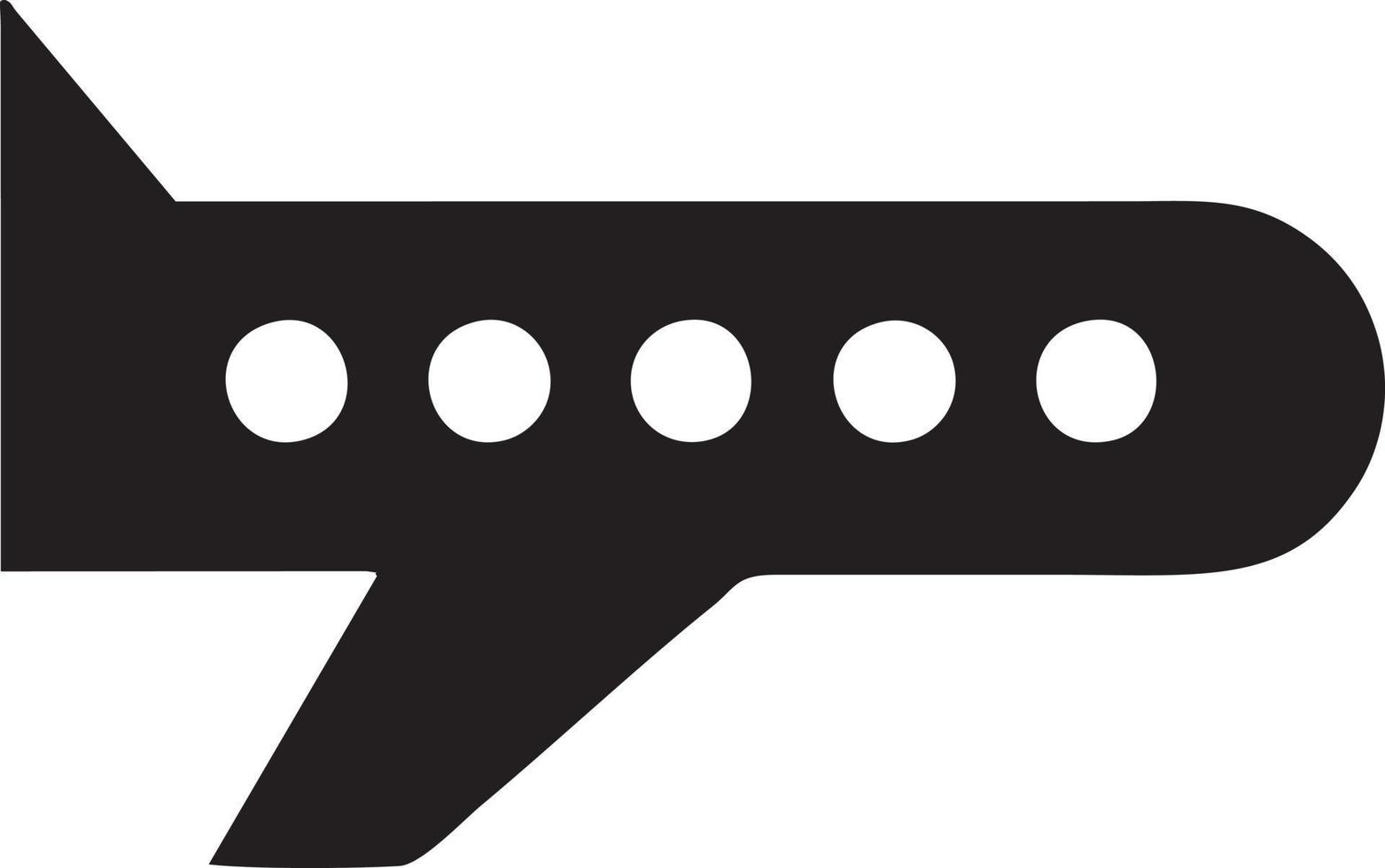 Plane icon symbol image vector, illustration of the flight aviation in black image. EPS 10 vector