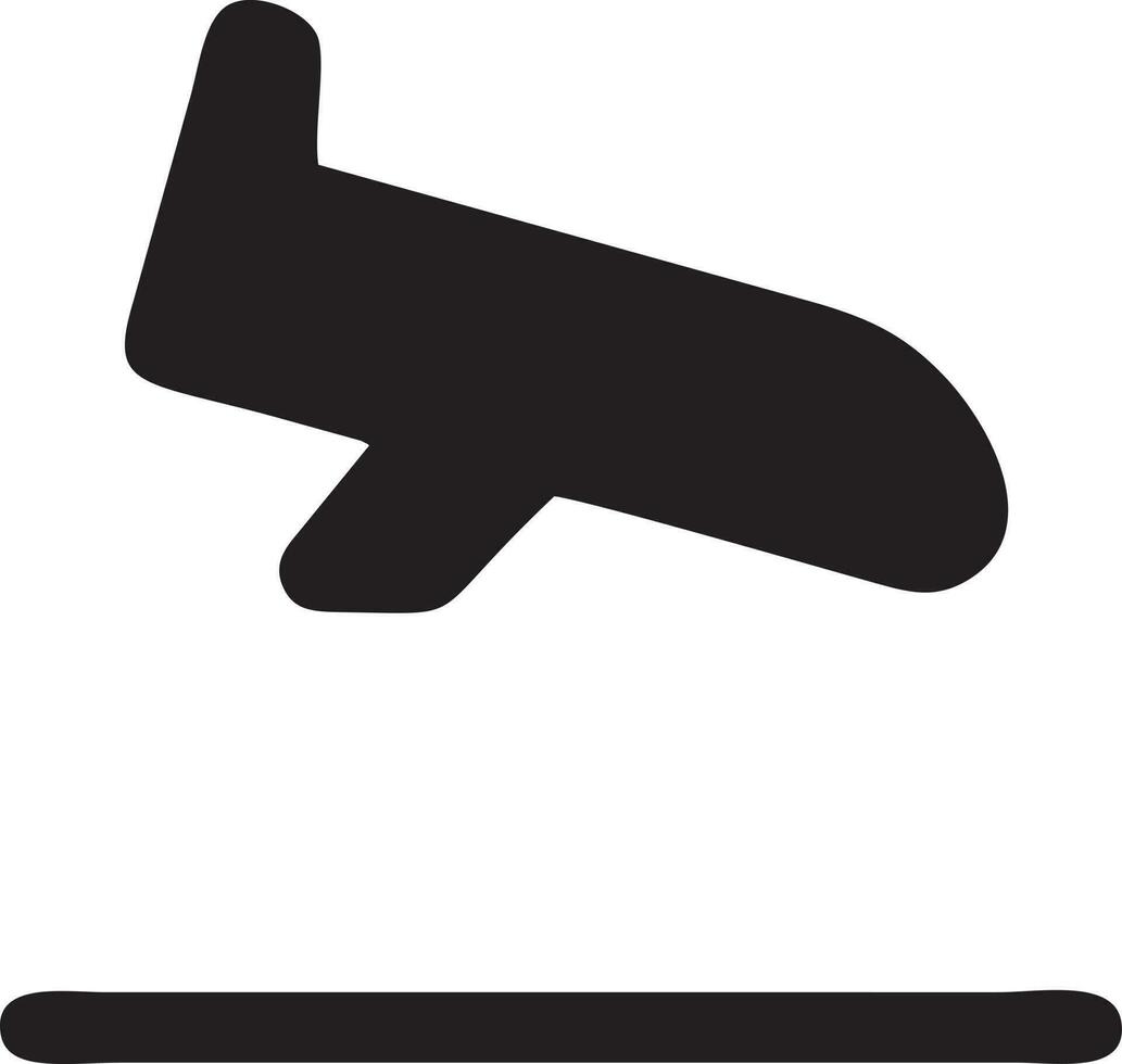 Plane icon symbol image vector, illustration of the flight aviation in black image. EPS 10 vector