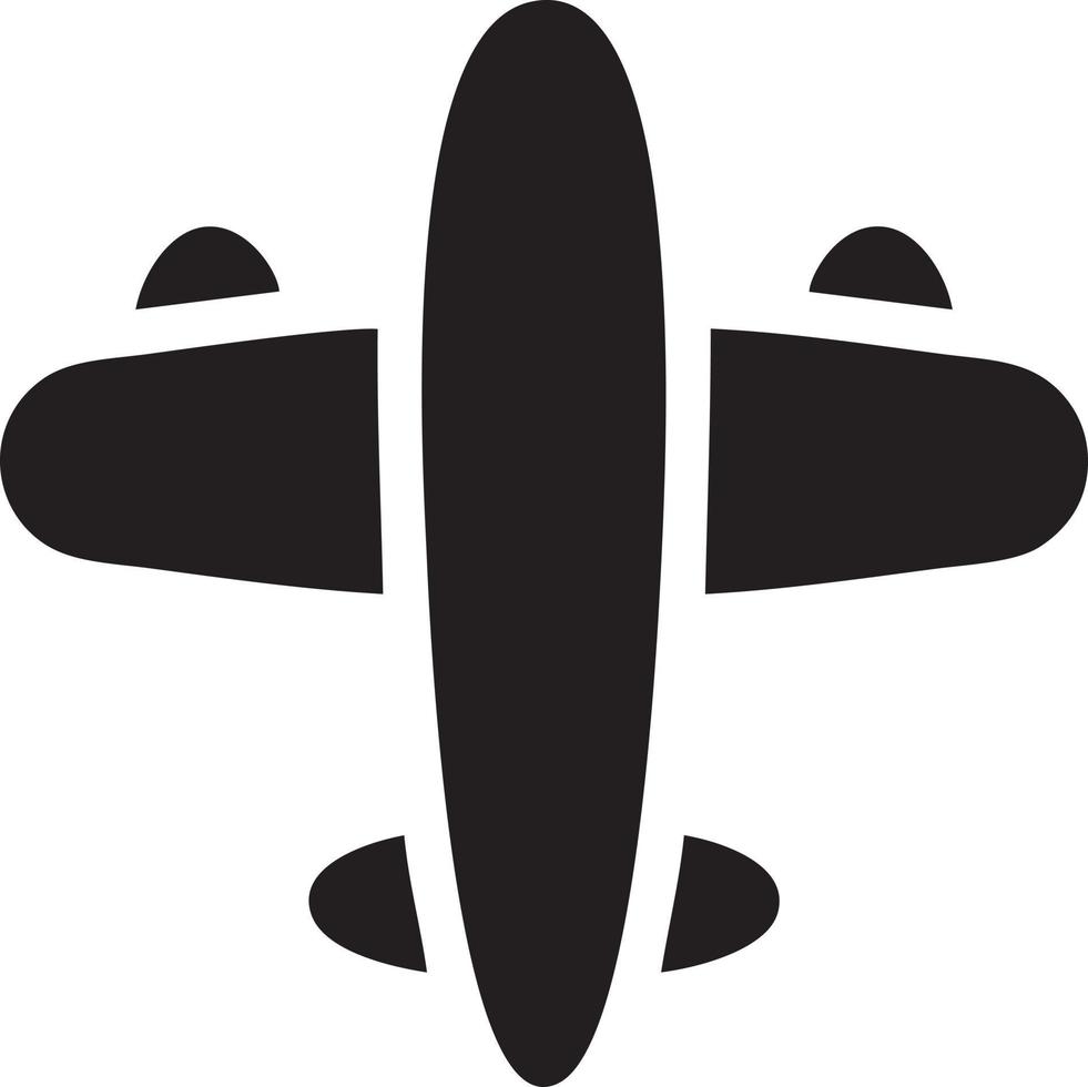 Plane icon symbol image vector, illustration of the flight aviation in black image. EPS 10 vector