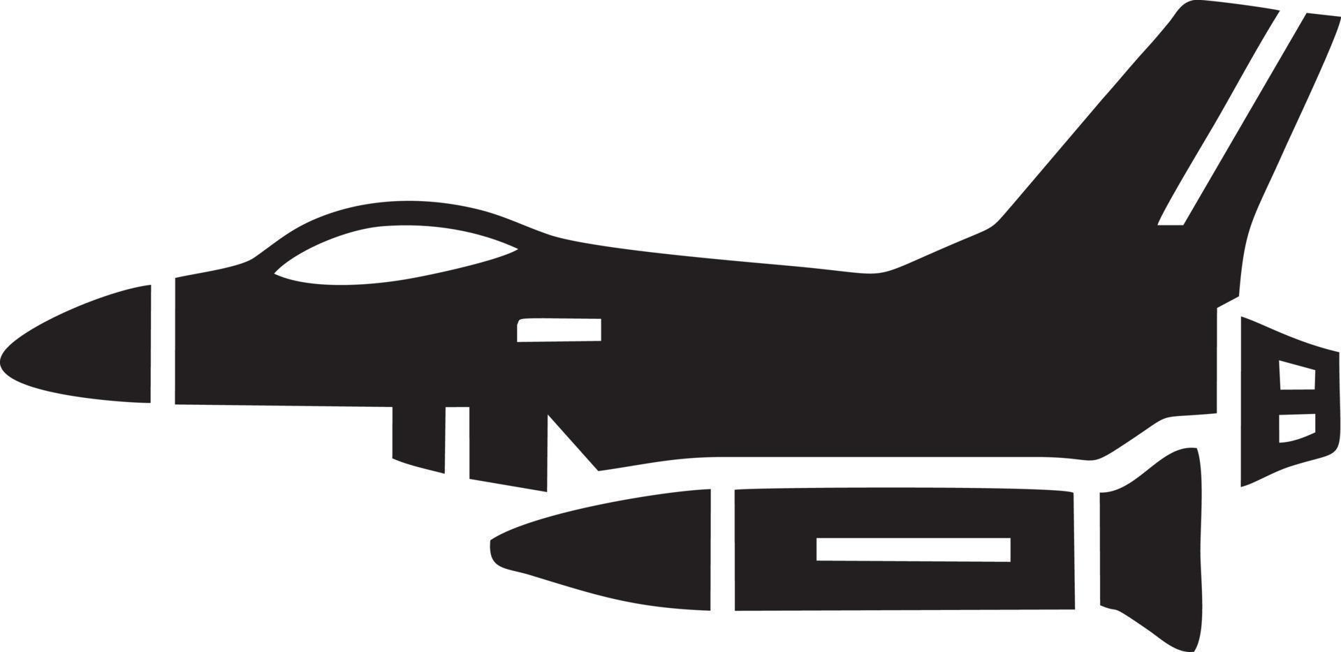 Jet plane icon symbol image vector, illustration of the flight aviation in black image. EPS 10 vector