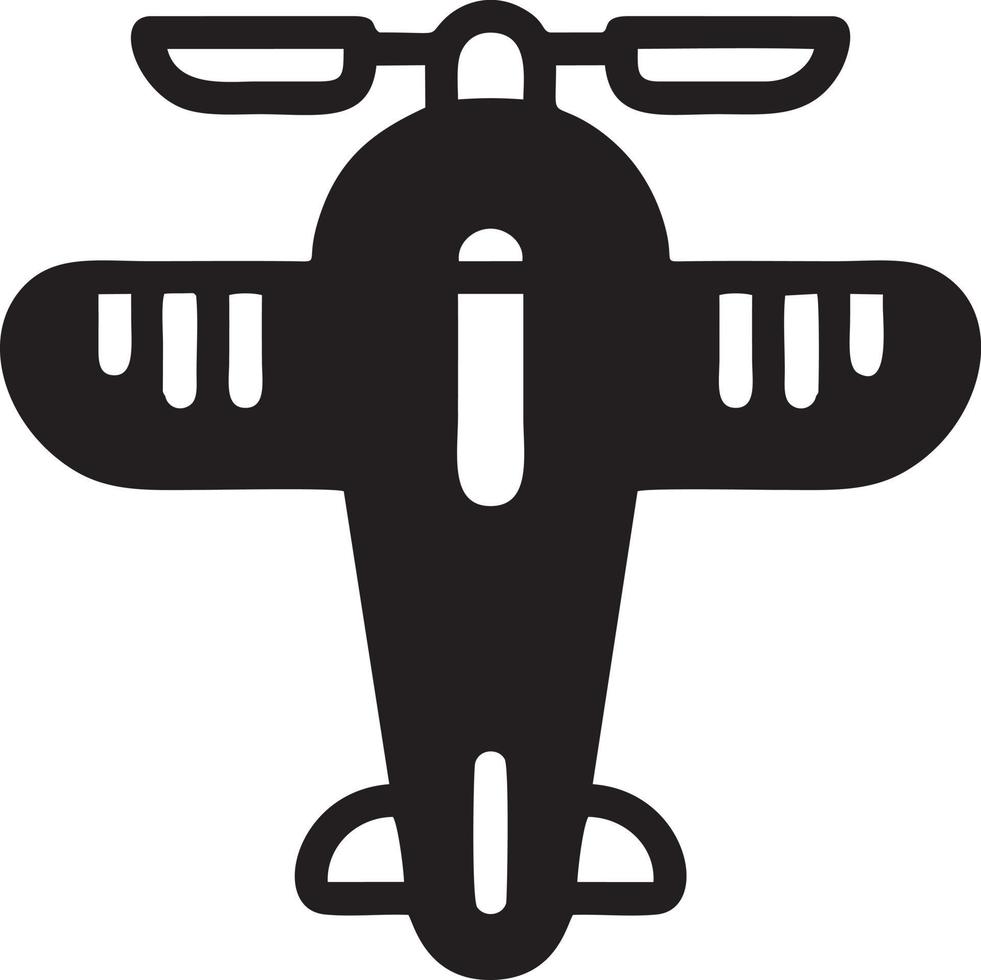 Plane icon symbol image vector, illustration of the flight aviation in black image. EPS 10 vector