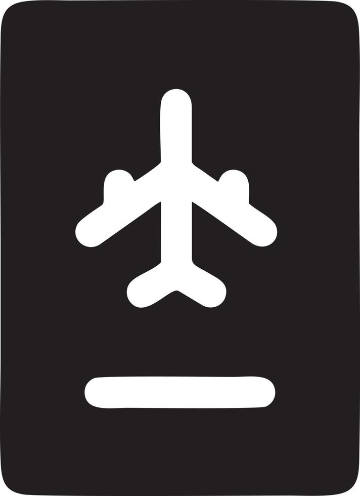 Plane icon symbol image vector, illustration of the flight aviation in black image. EPS 10 vector