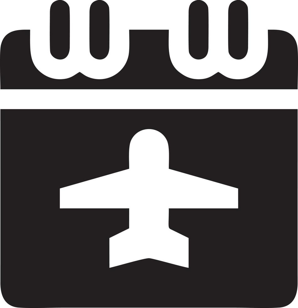 Plane icon symbol image vector, illustration of the flight aviation in black image. EPS 10 vector