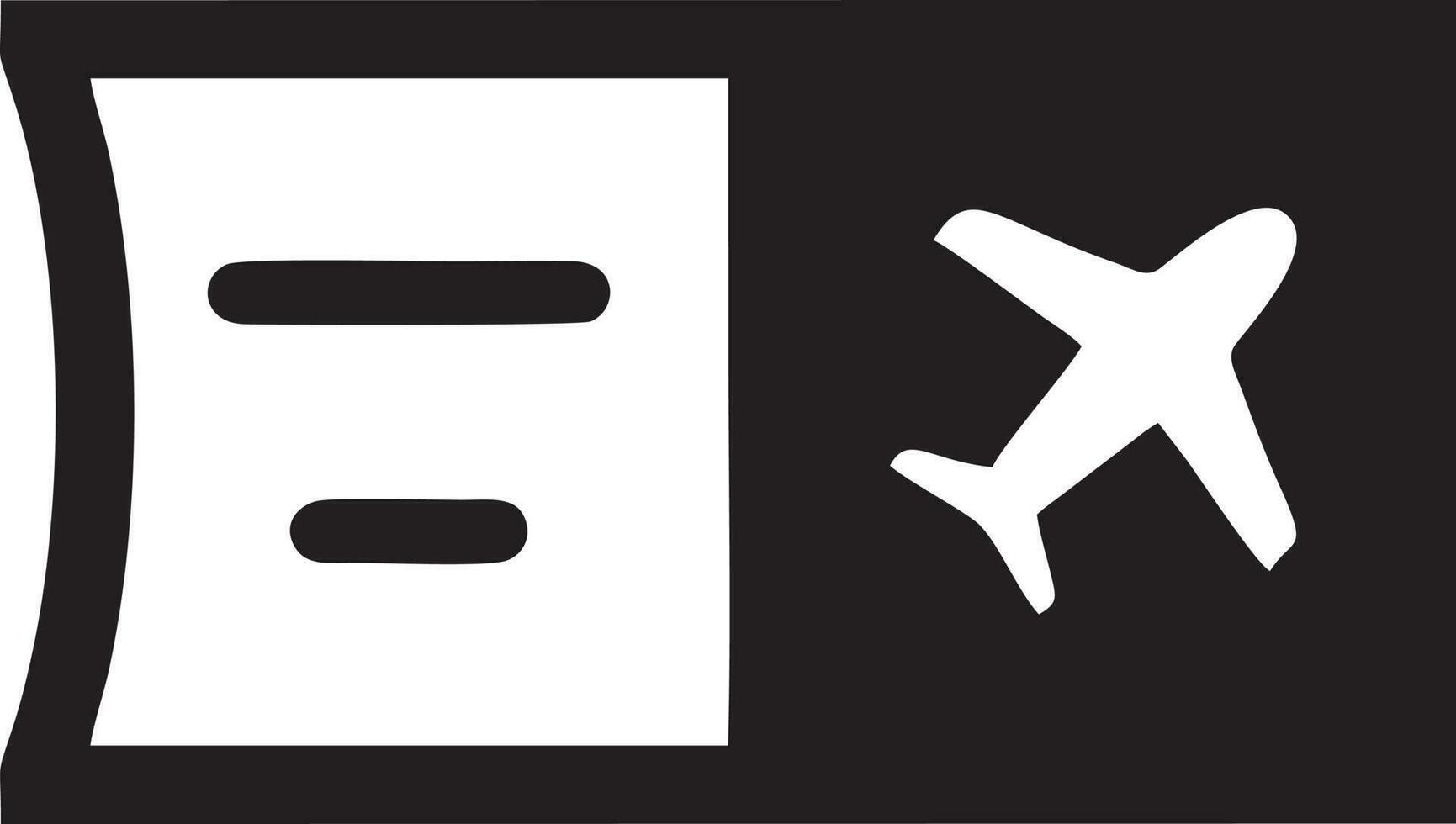 Plane icon symbol image vector, illustration of the flight aviation in black image. EPS 10 vector