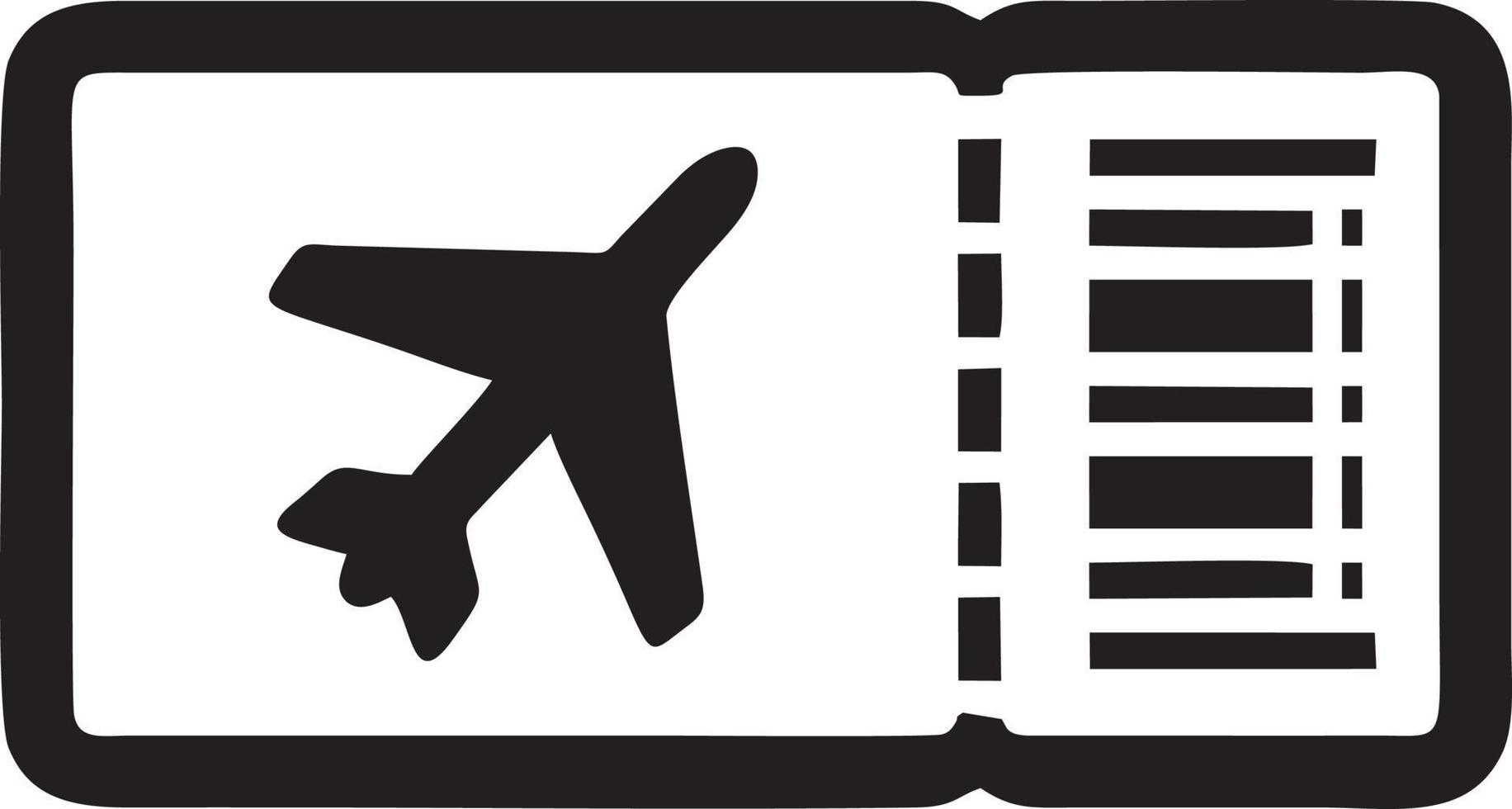 Plane icon symbol image vector, illustration of the flight aviation in black image. EPS 10 vector