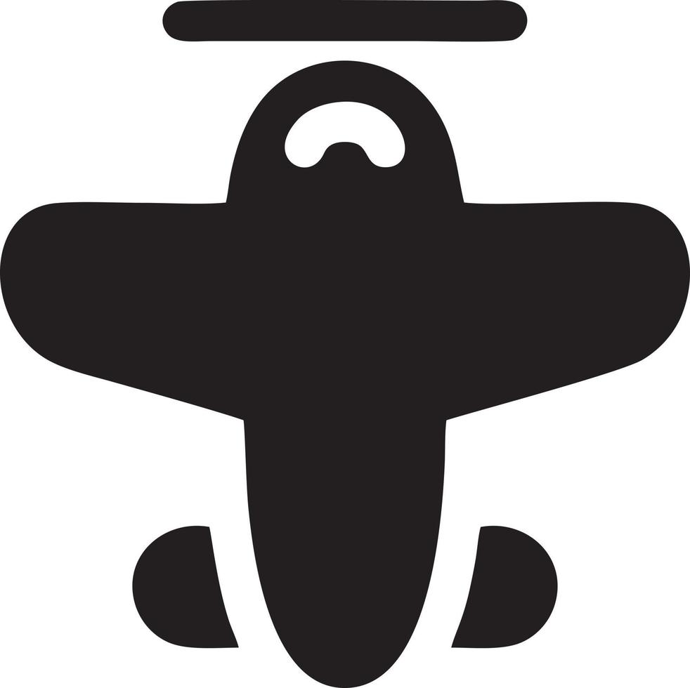 Plane icon symbol image vector, illustration of the flight aviation in black image. EPS 10 vector