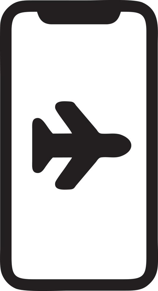 Plane icon symbol image vector, illustration of the flight aviation in black image. EPS 10 vector