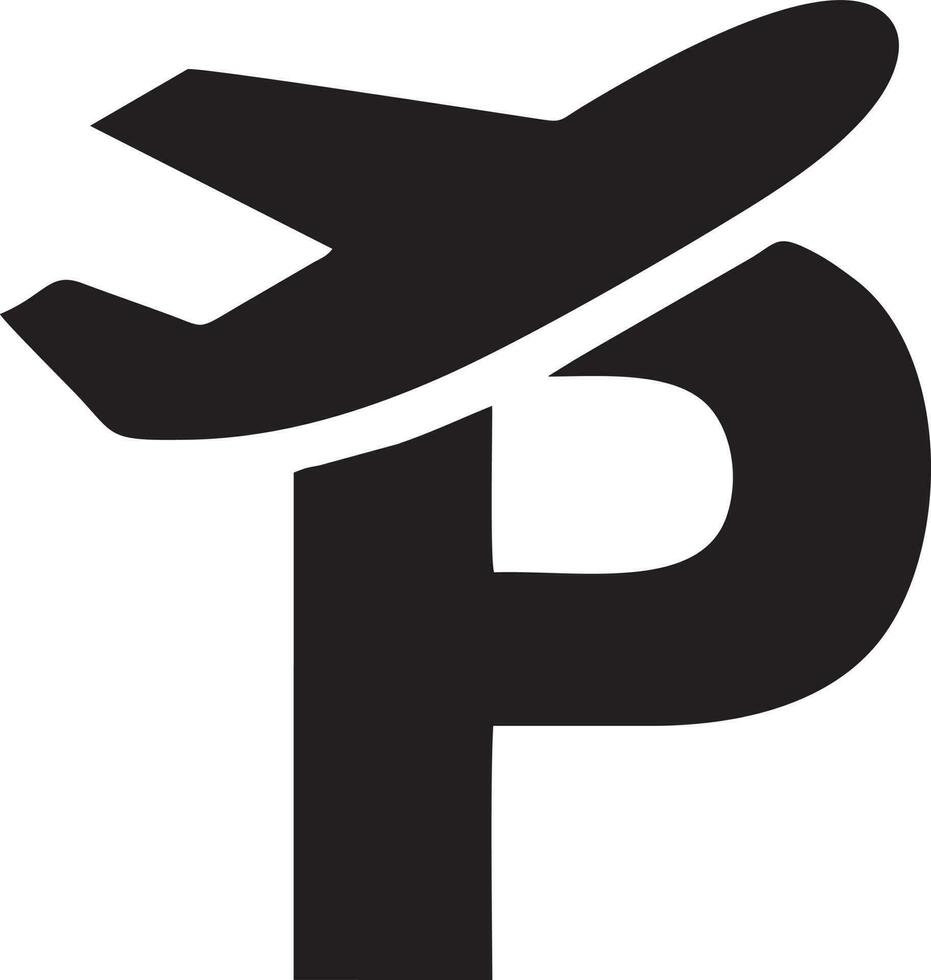 Plane icon symbol image vector, illustration of the flight aviation in black image. EPS 10 vector