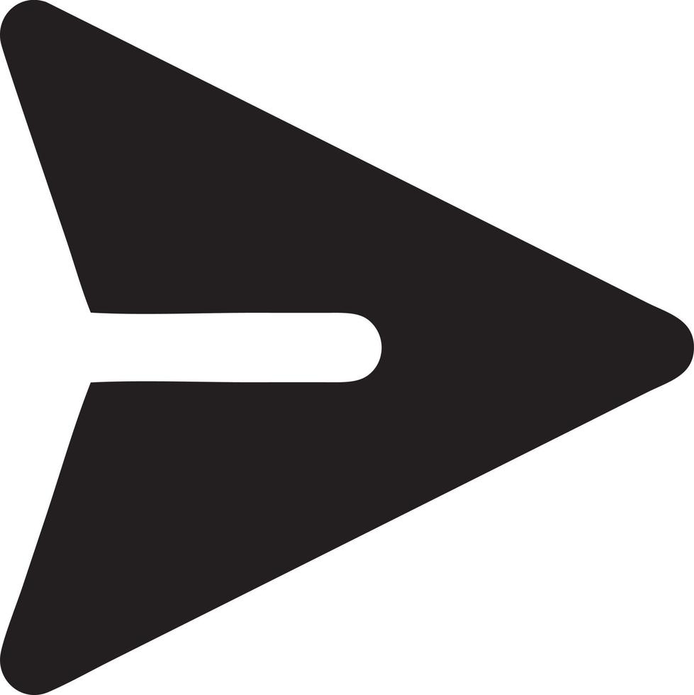 Paper plane icon symbol image vector, illustration of the flight aviation in black image. EPS 10 vector