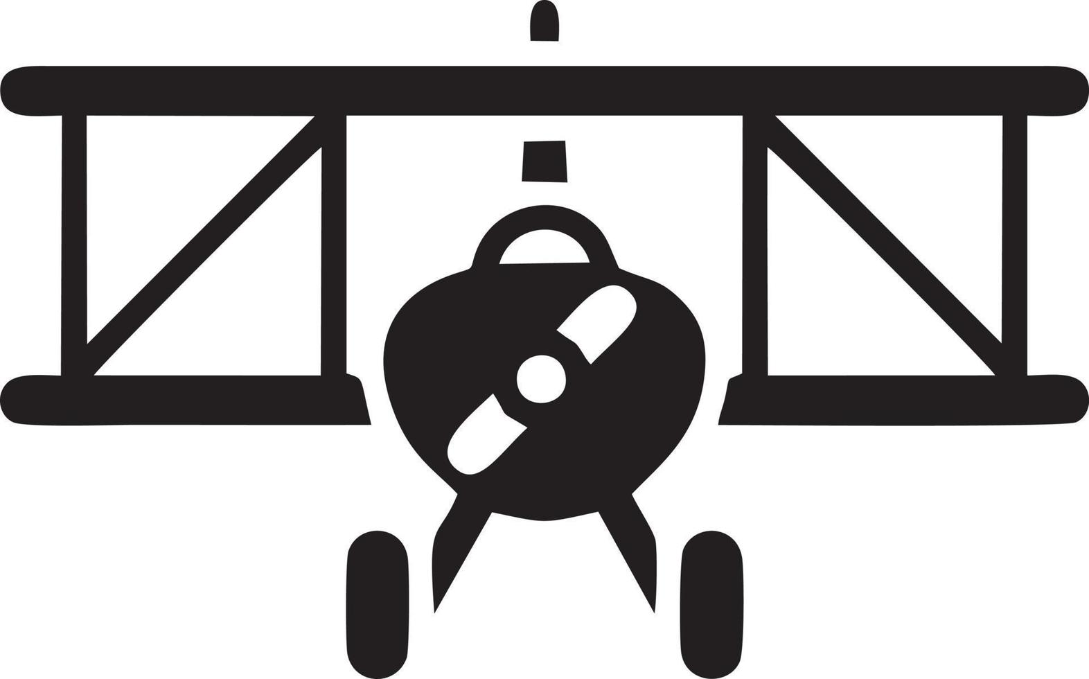 Plane icon symbol image vector, illustration of the flight aviation in black image. EPS 10 vector