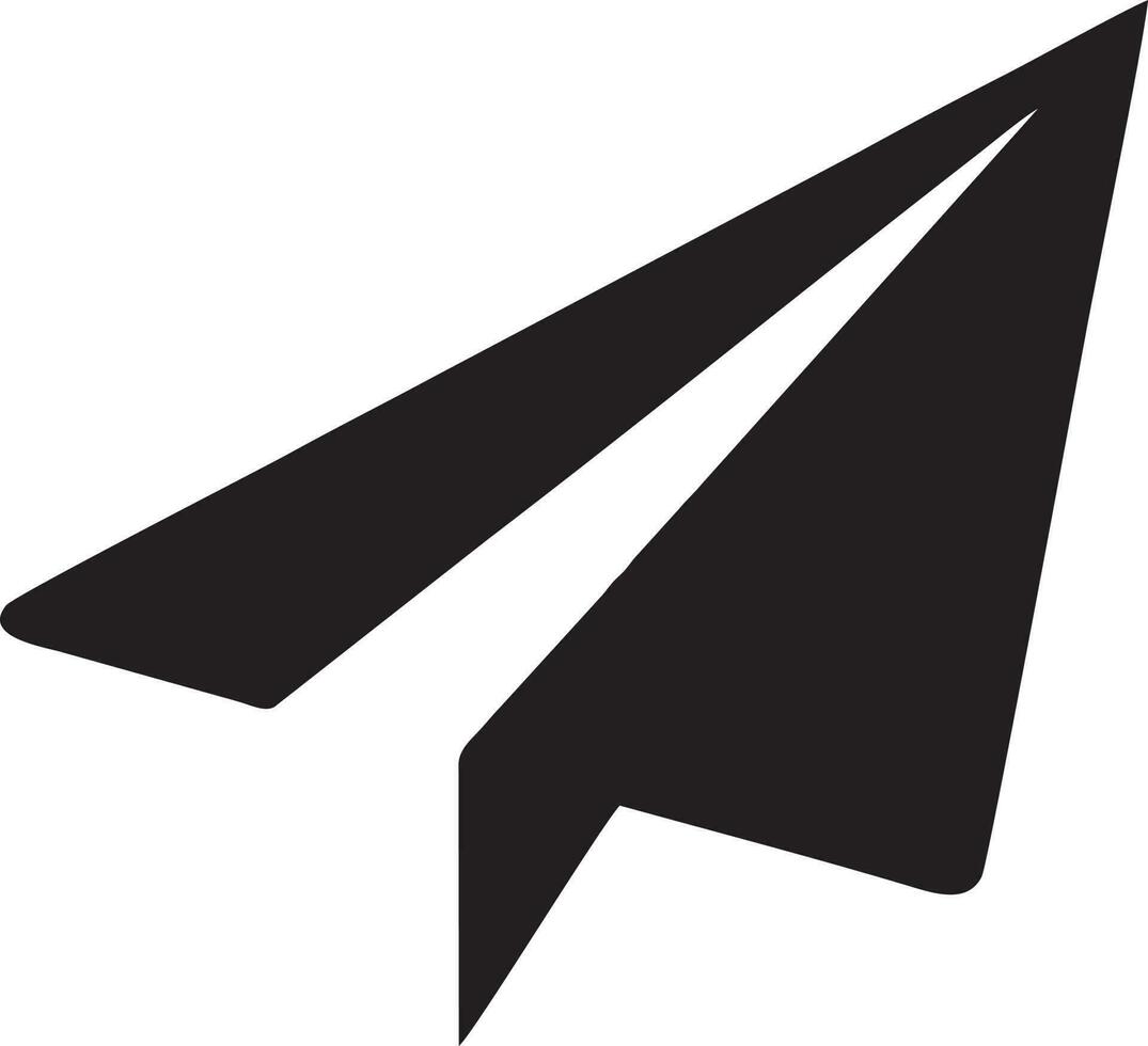 Plane icon symbol image vector, illustration of the flight aviation in black image. EPS 10 vector