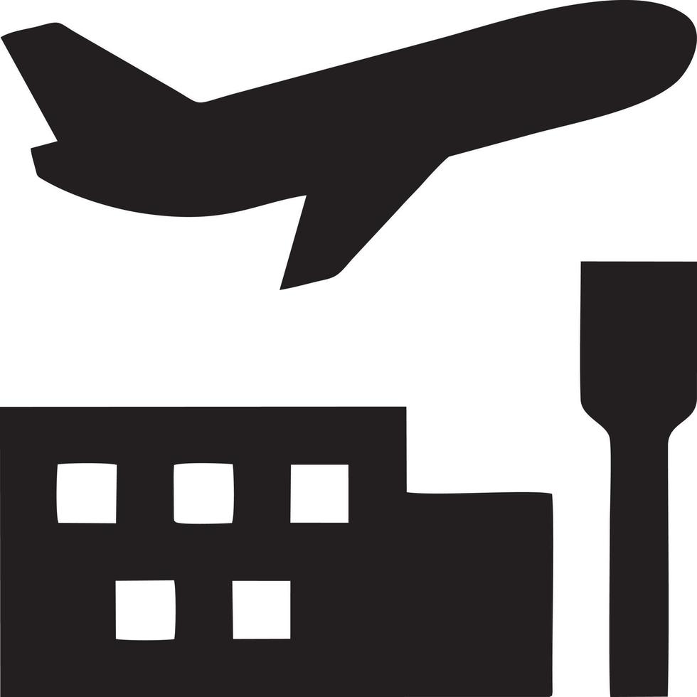 Plane icon symbol image vector, illustration of the flight aviation in black image. EPS 10 vector