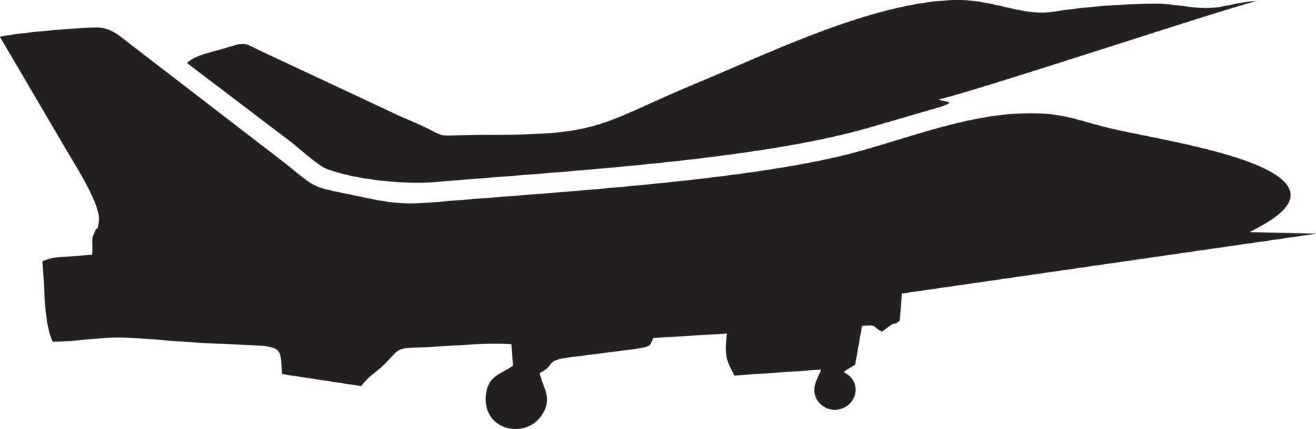 Plane icon symbol image vector, illustration of the flight aviation in black image. EPS 10 vector