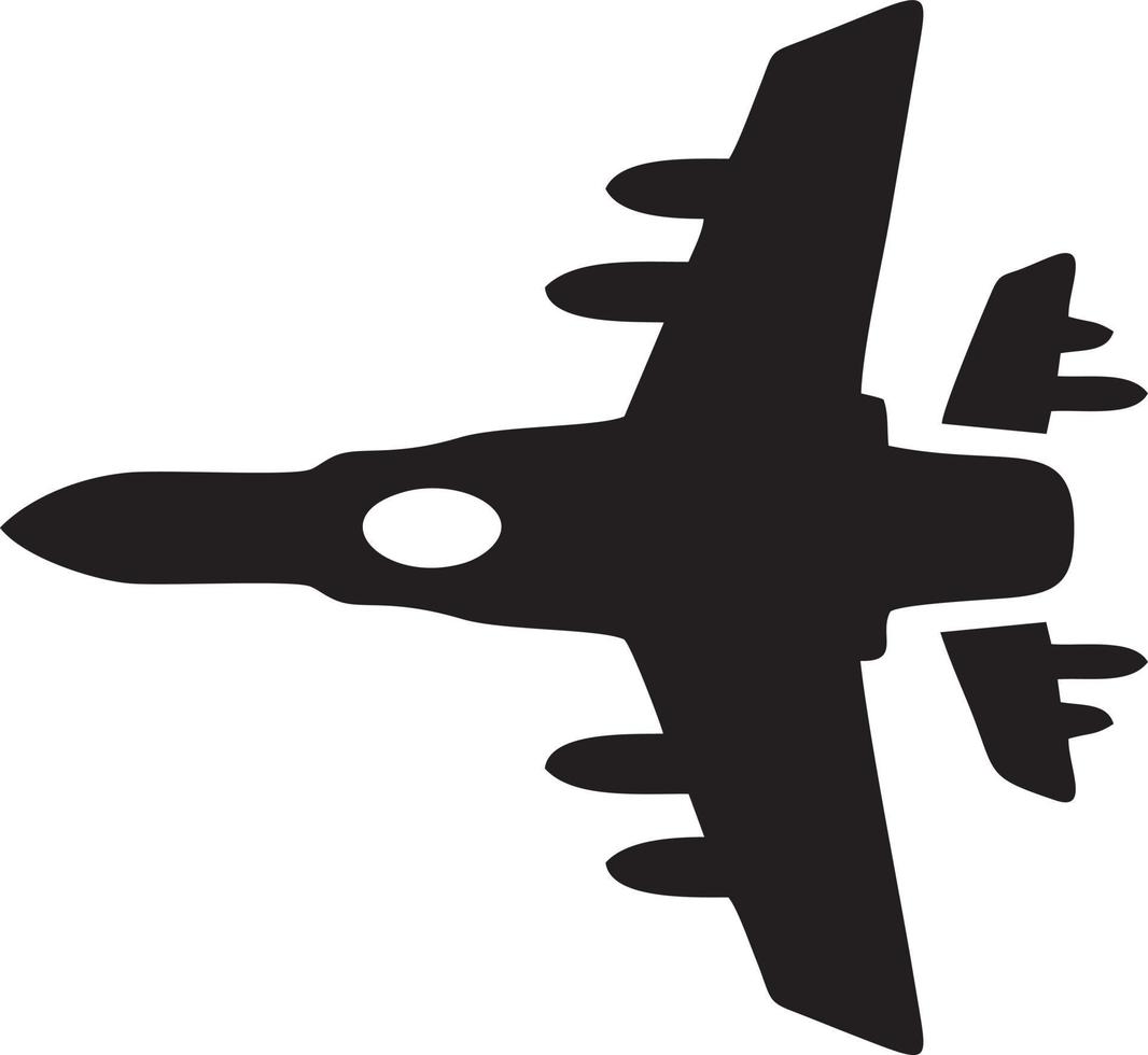 Plane icon symbol image vector, illustration of the flight aviation in black image. EPS 10 vector
