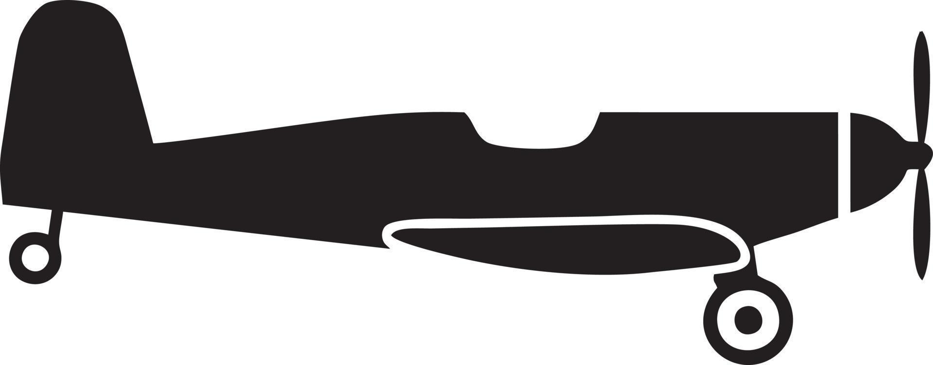 Plane icon symbol image vector, illustration of the flight aviation in black image. EPS 10 vector