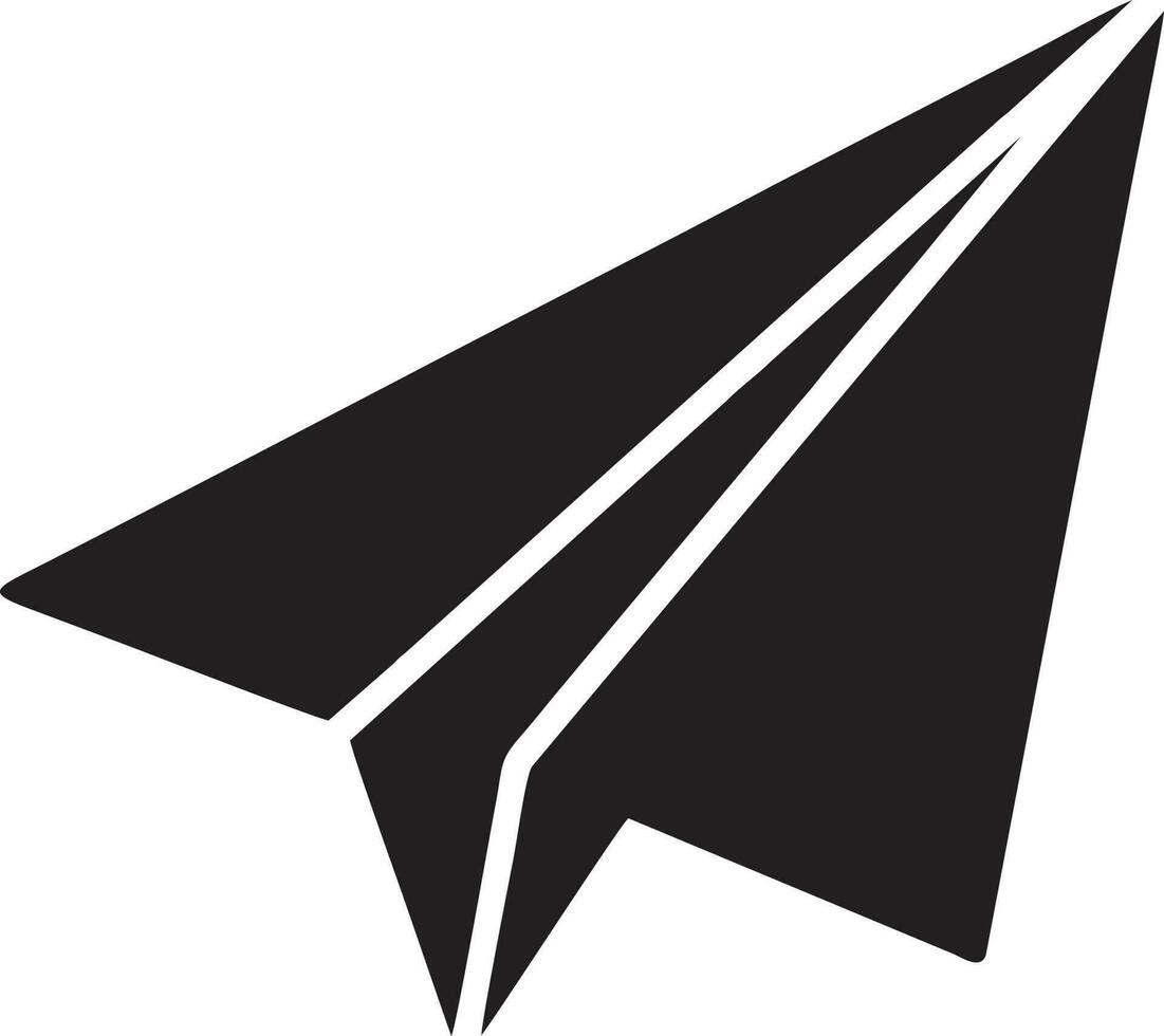 Plane icon symbol image vector, illustration of the flight aviation in black image. EPS 10 vector