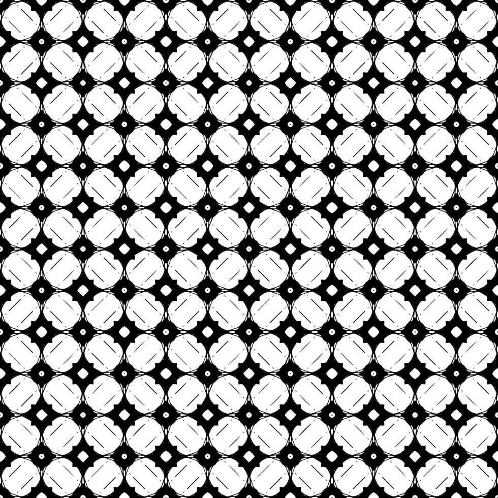 textura de patrón transparente en blanco y negro. diseño gráfico ornamental en escala de grises. vector