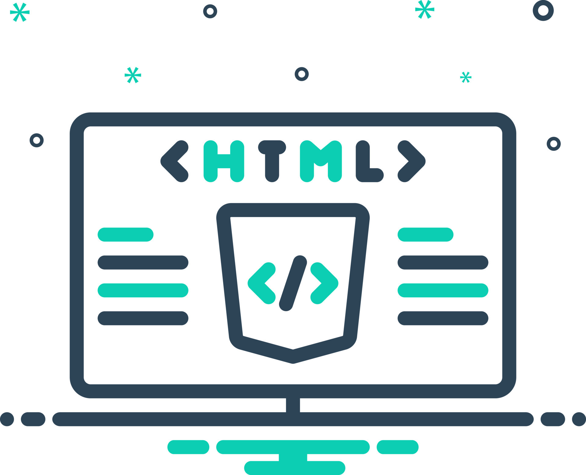mix icon for html 22141492 Vector Art at Vecteezy