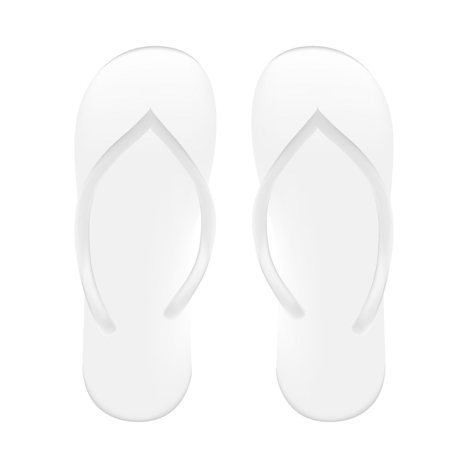 Vector illustration of a pair of slippers. Vector slippers icon ...