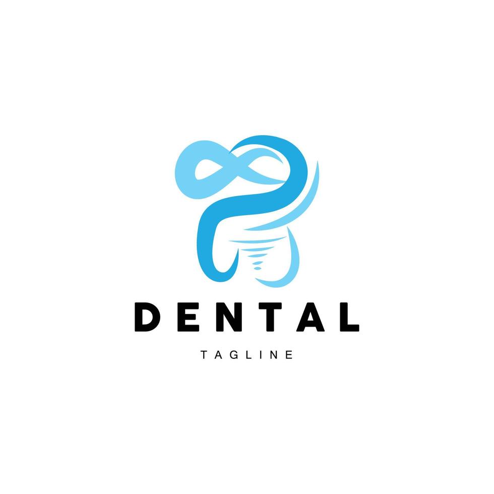 Tooth Logo, Dental Care Vector, Illustration Icon Design vector