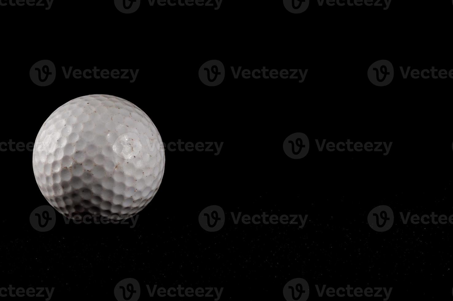 Isolated golf ball photo