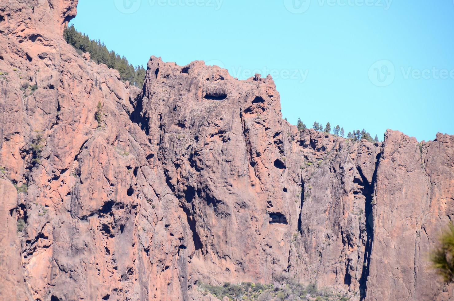 escénico rocoso paisaje foto