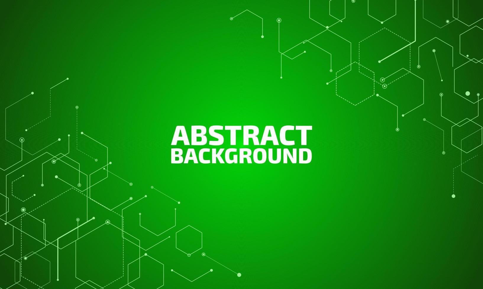 Abstract green gradient color background. vector