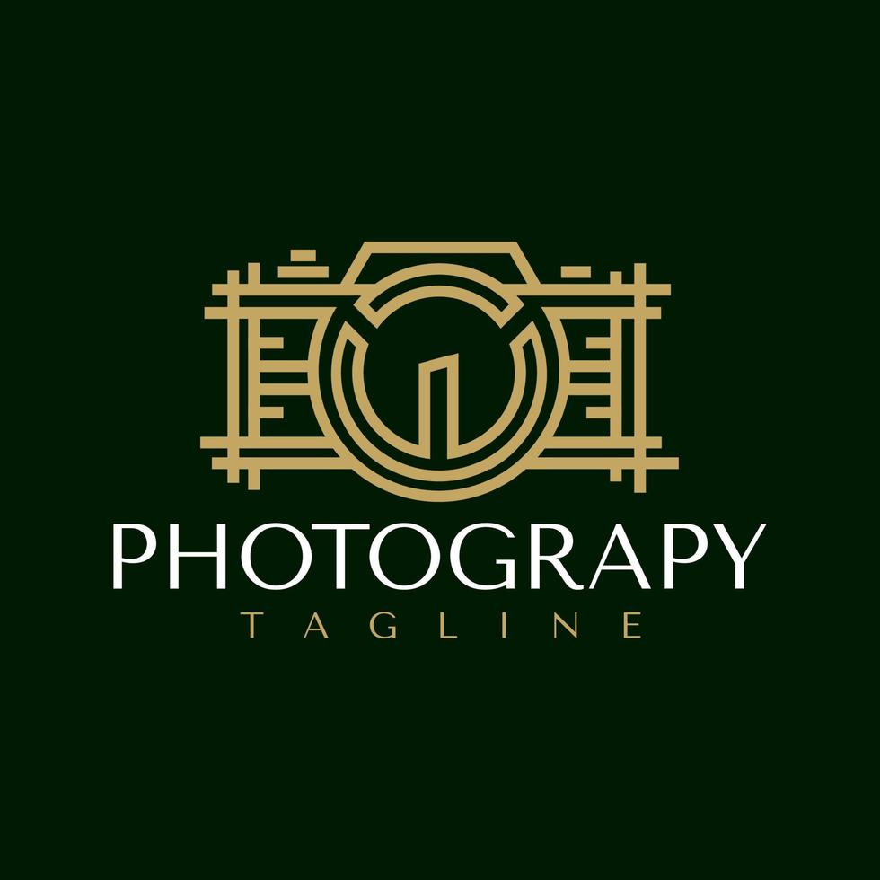 Minimalist line photography letter W logo design. Luxury camera initial W logo. vector
