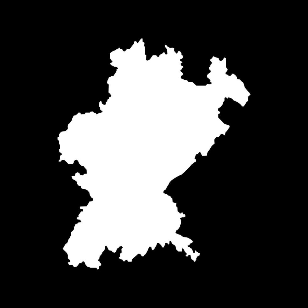 santarem mapa, distrito de Portugal. vector ilustración.