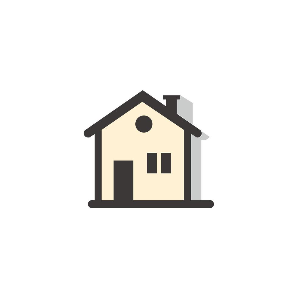 home icon vector design logo