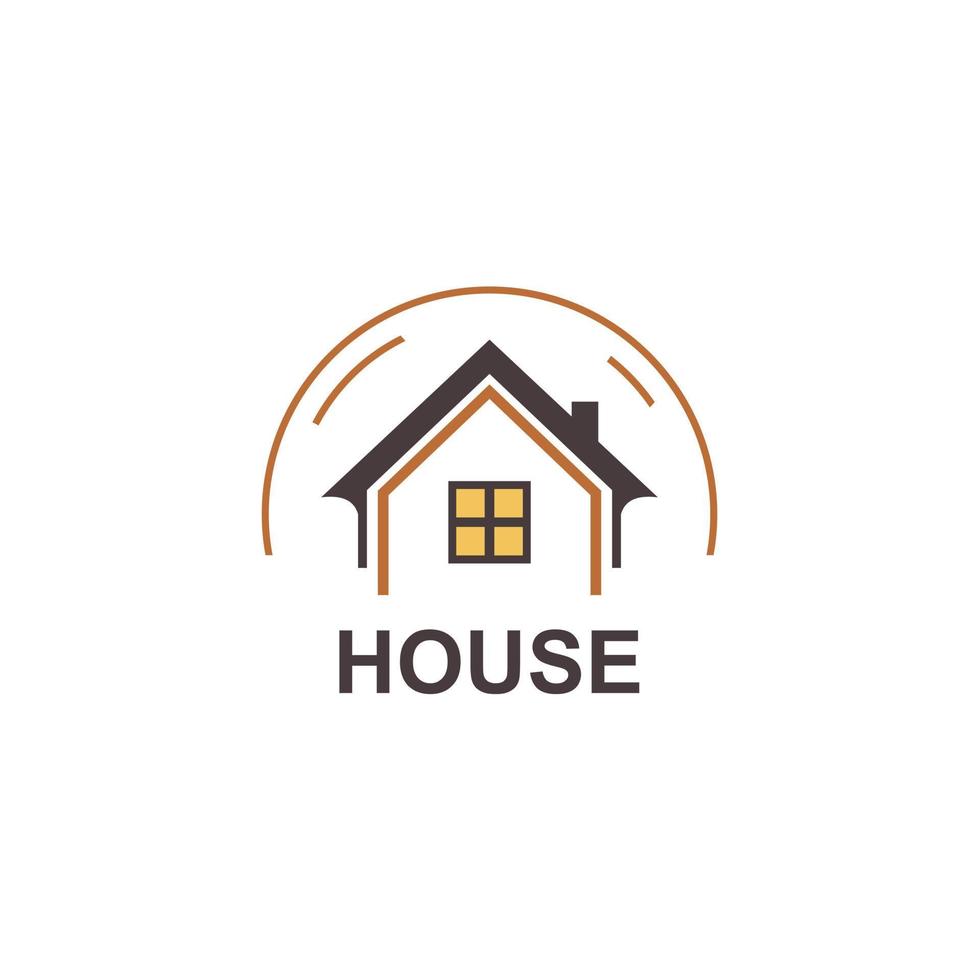 home realty company logo vector