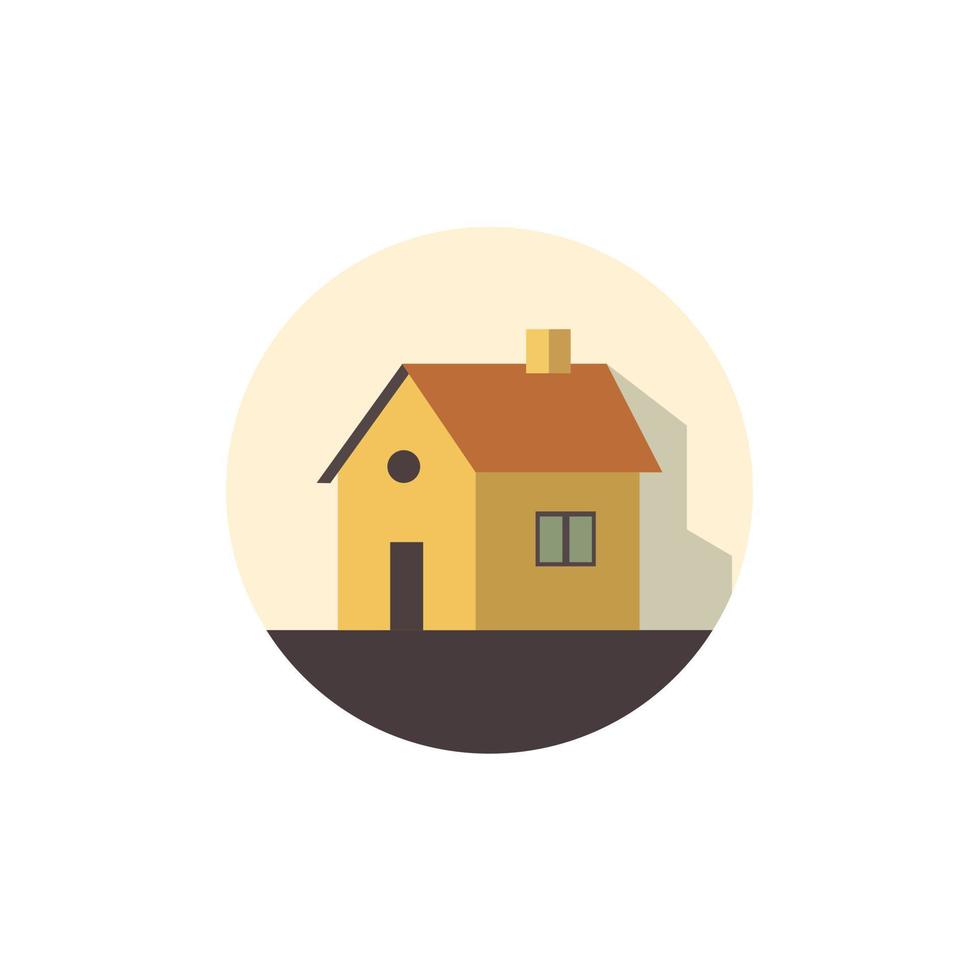 simple home icon vector logo