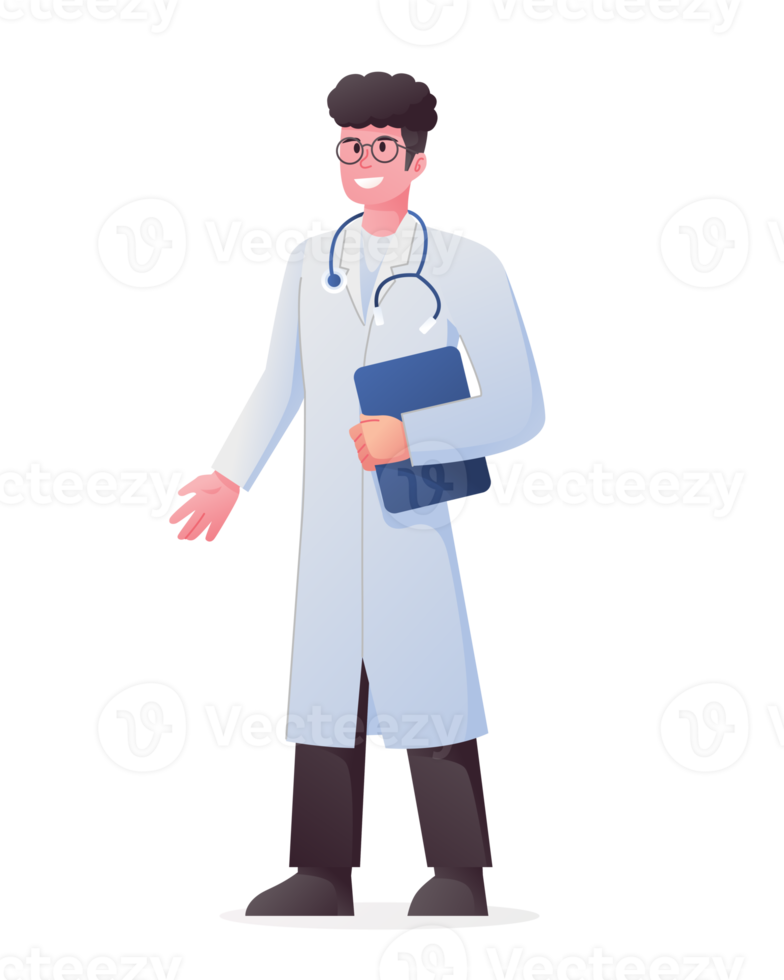 Doctor character illustration png