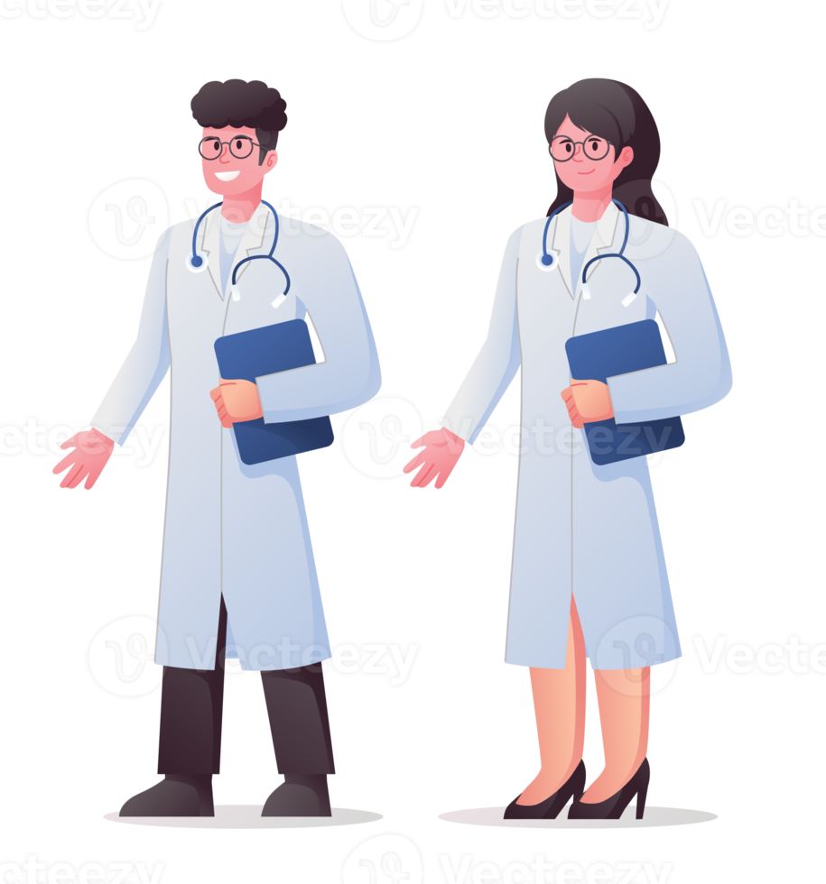 Doctor character illustration png