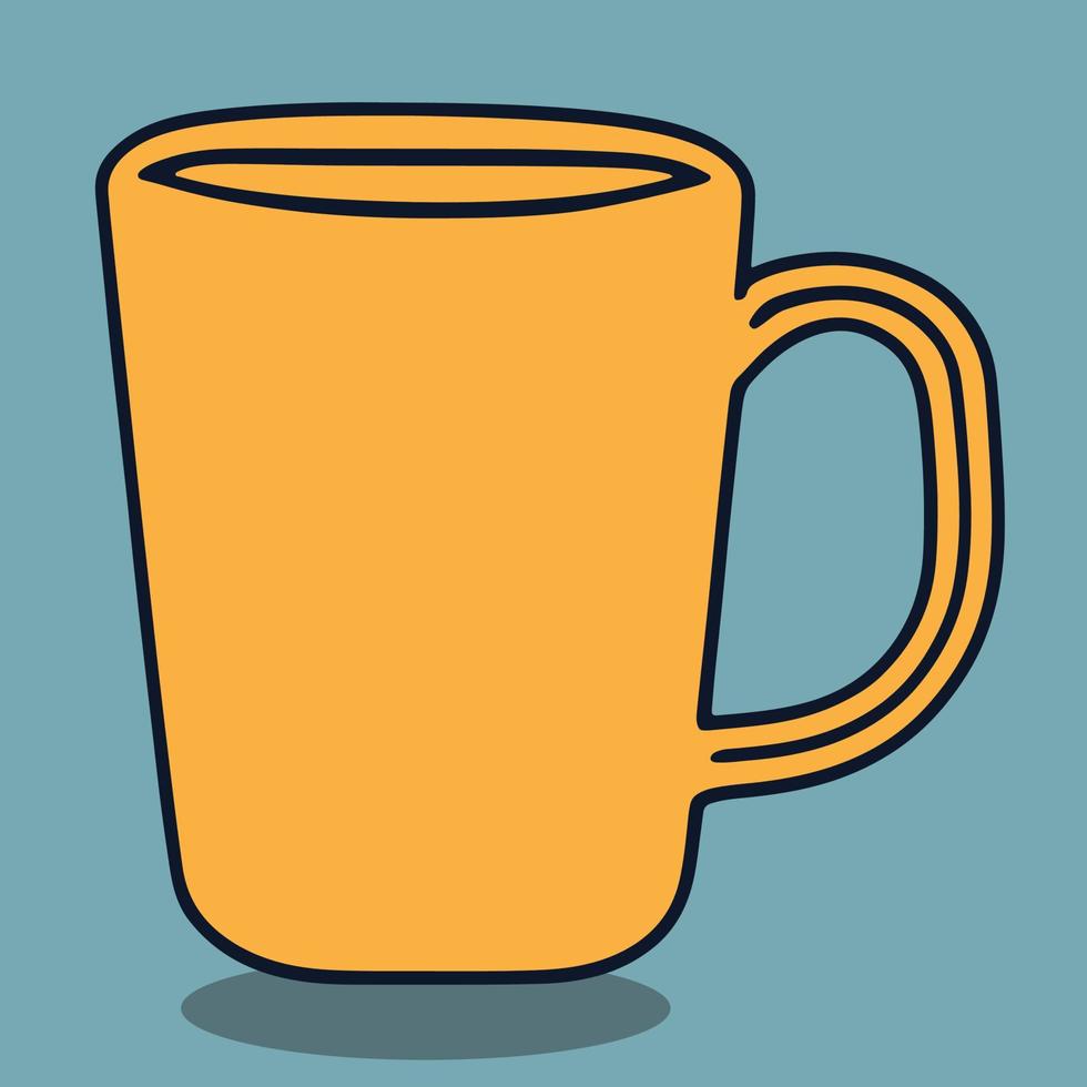 A Wonderful Mug illustration Vector Art Design