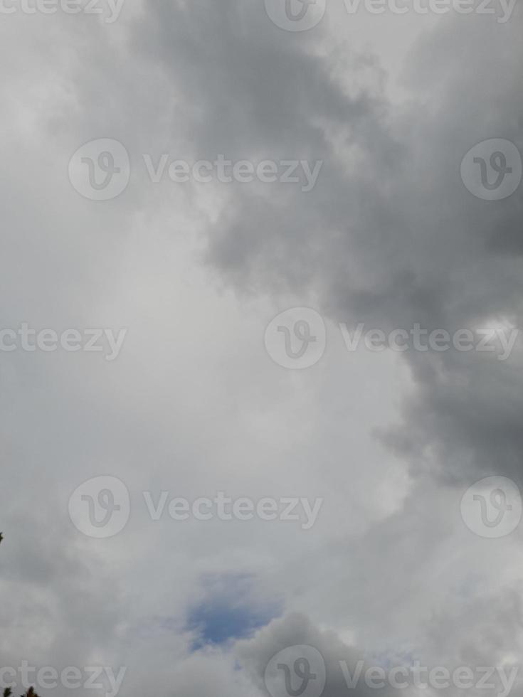 Nimbostratus clouds are dark, grey, featureless layers of cloud, thick enough to block out the Sun. Producing persistent rain. photo