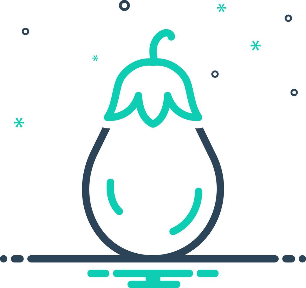 mix icon for purple vector