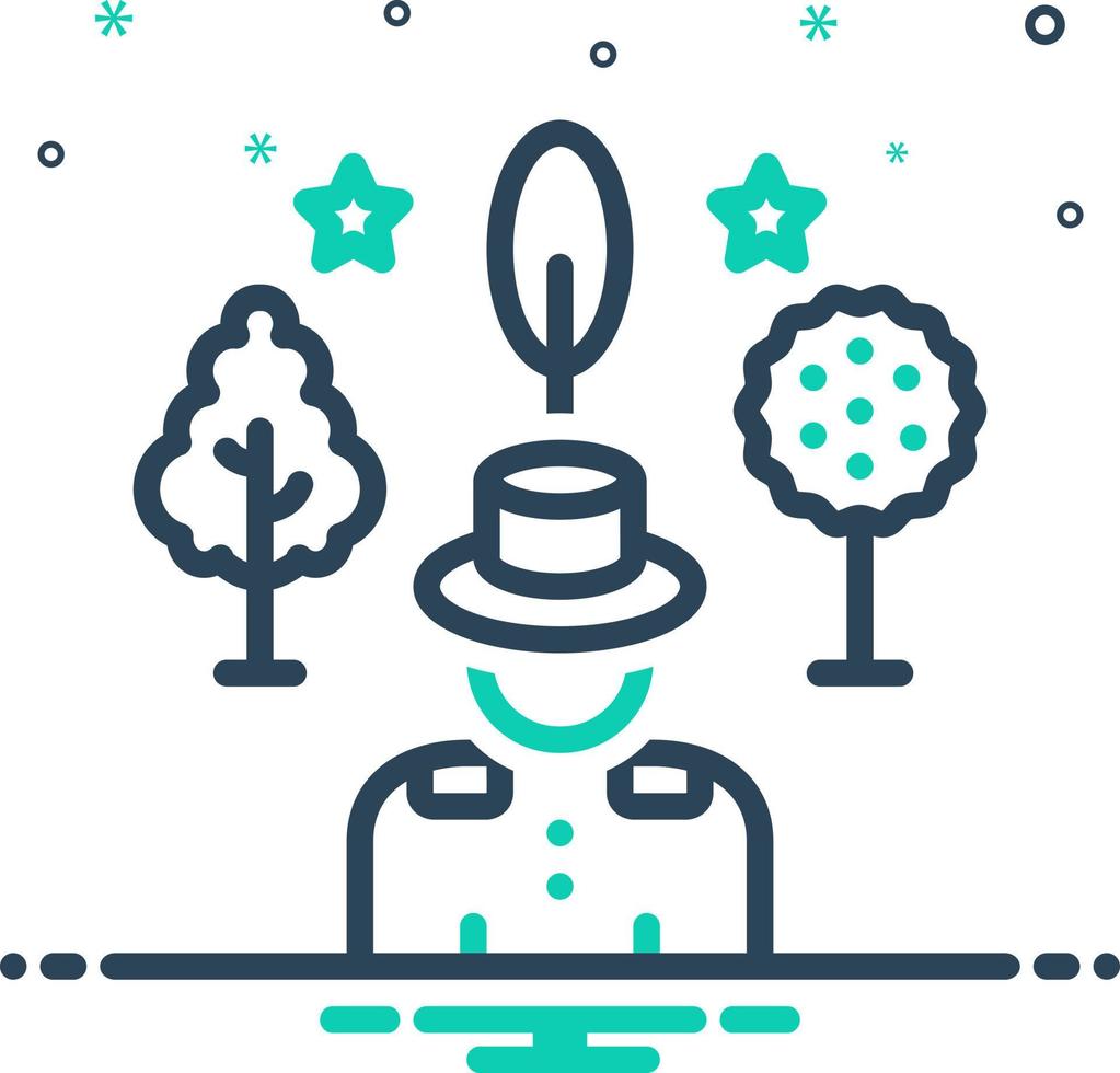 mix icon for ranger vector