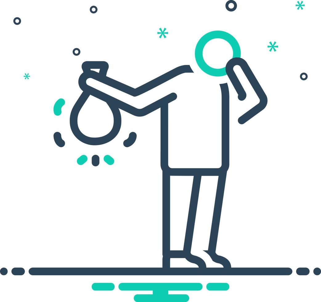 mix icon for awful vector