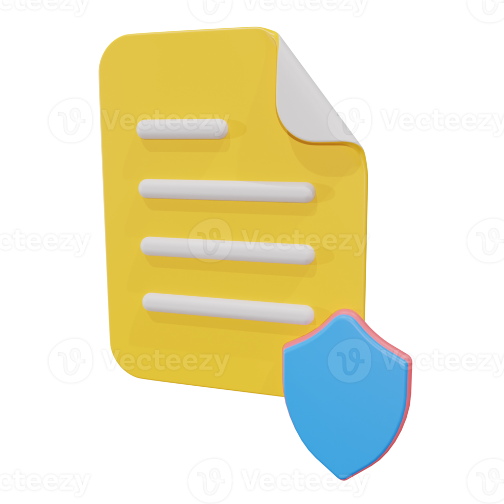 3D Illustration Theme File and Folder png